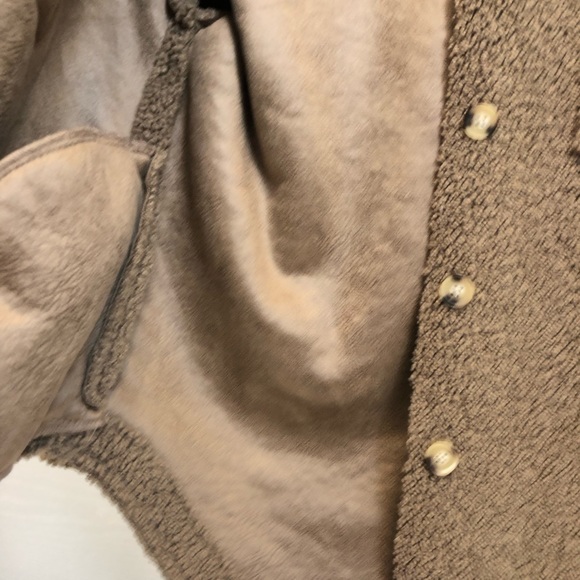 Good American teddy coat, tan, NWT - Picture 13 of 16